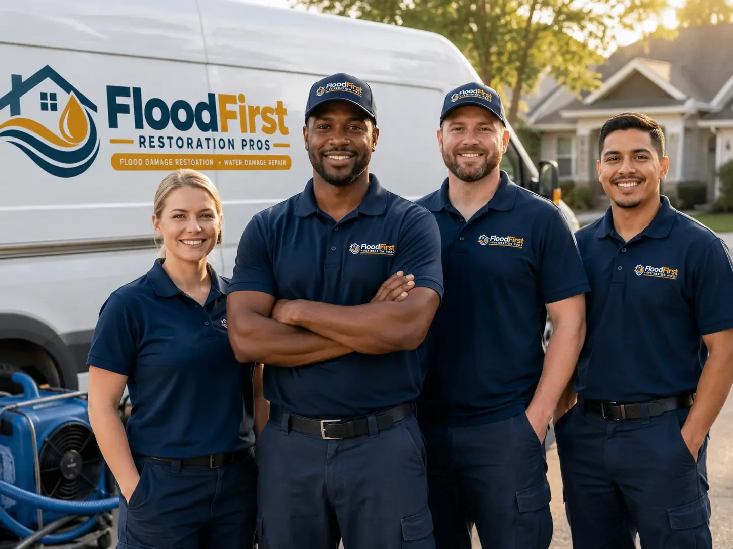 Flood Damage Restoration company in Belpre, KS